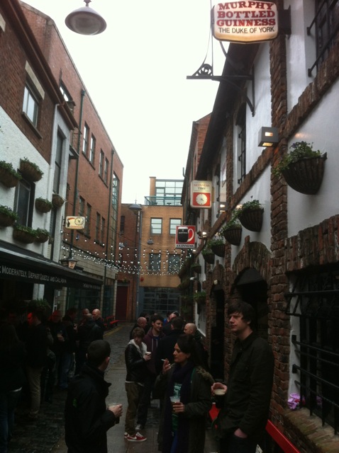 Cool street that the Duke of York pub was on