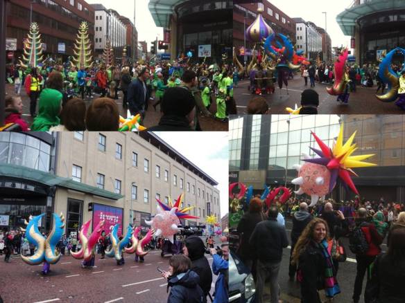 St. Patrick's Day Parade in Belfast