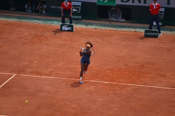 Serena killing it