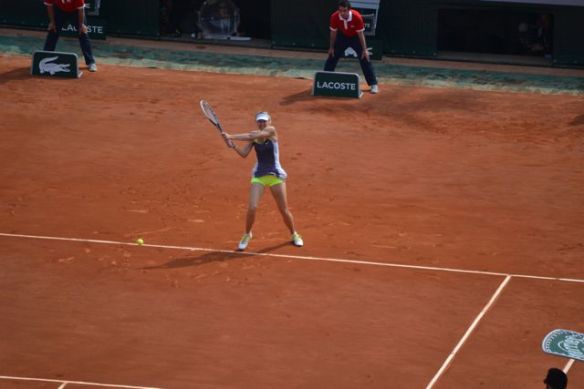 Sharapova action shot