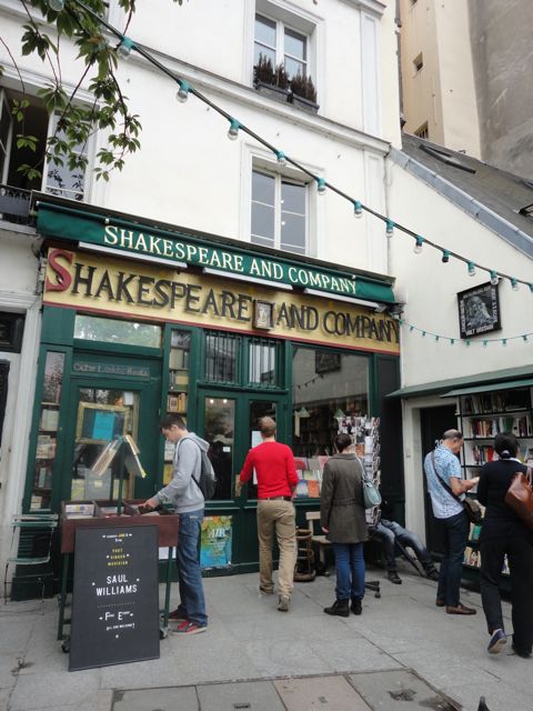 Famous bookstore where Hemingway, James Joyce, and others would hang out